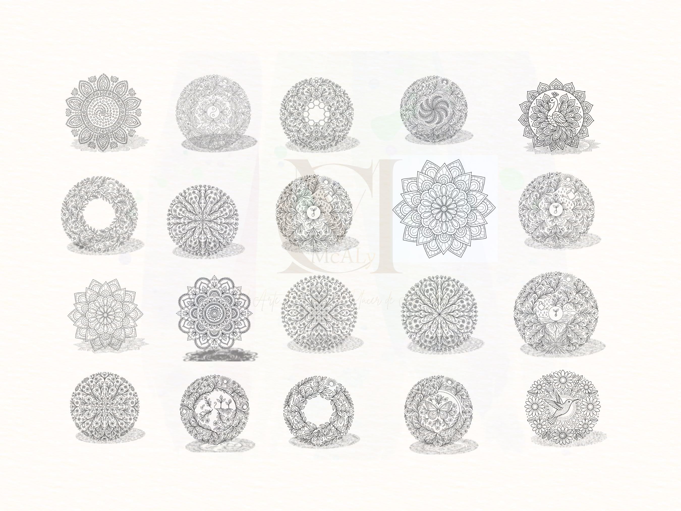 Mandalas Para el Alma PDF: Libro de Colorear Terapéutico para Adultos, Arteterapia y Mindfulness por Psicóloga